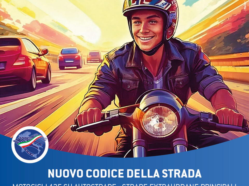 nuovo codice della strada 2024 125km in autostrada e strade extraurbane principali