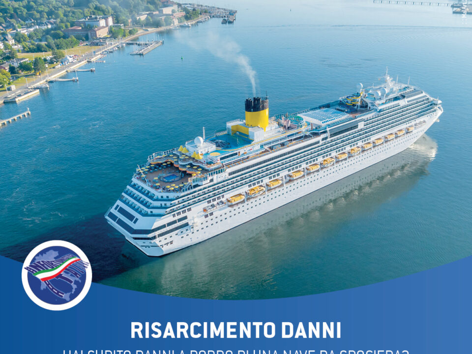 nave da crociera risarcimento danni