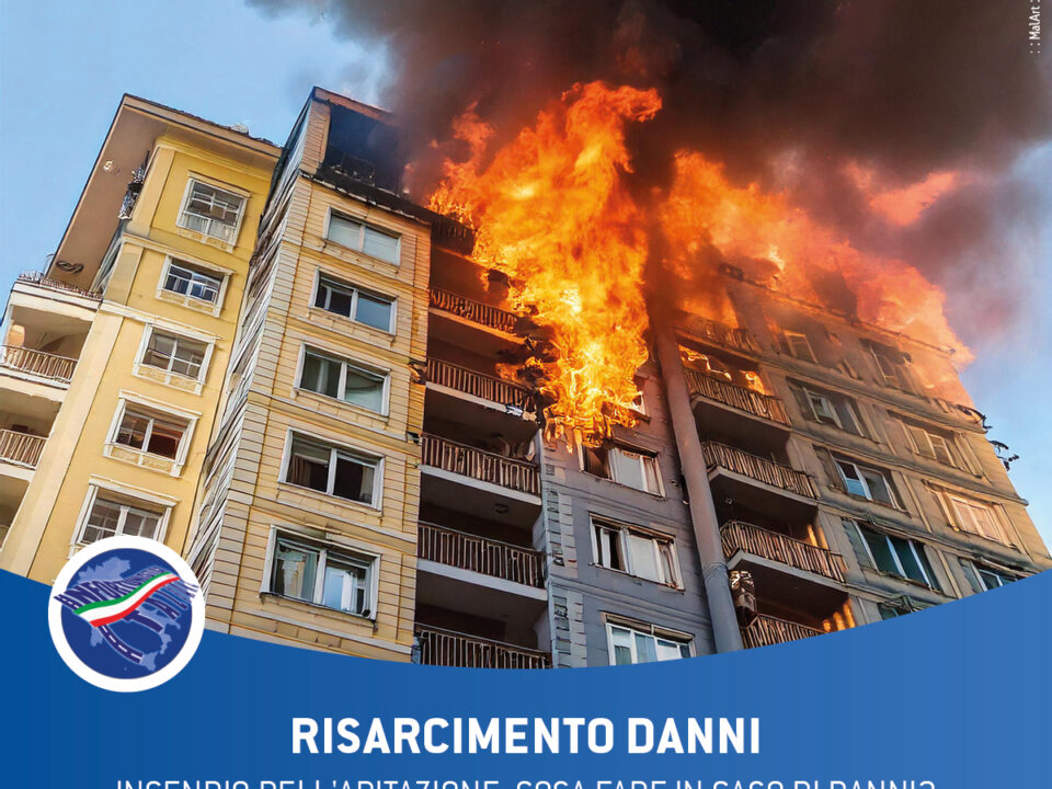 risarcimento danno incendio abitazione