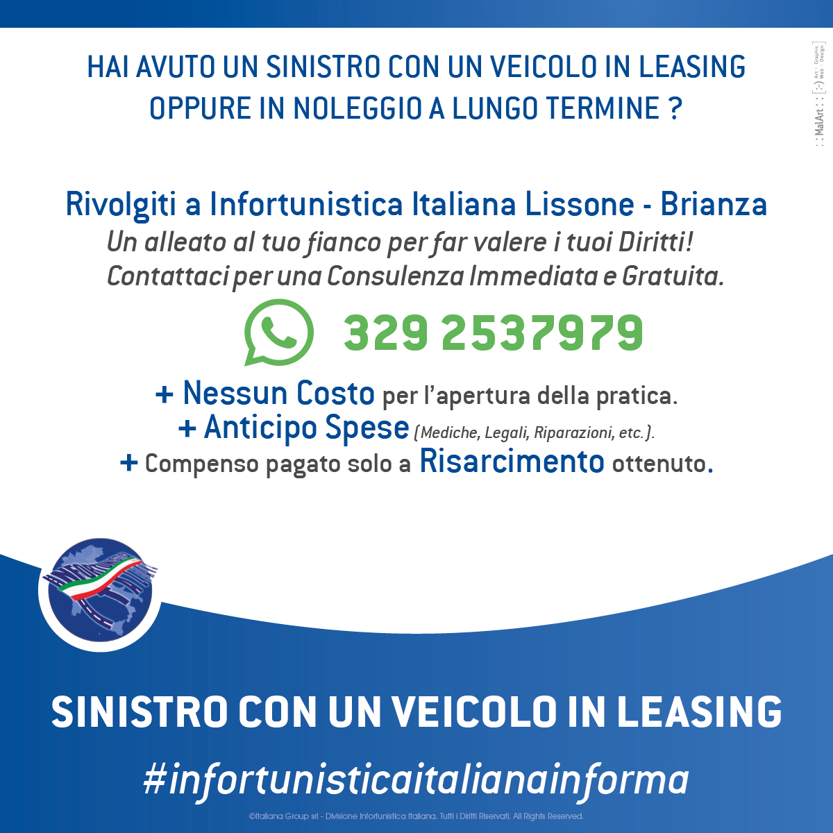 sinistro con veicolo in leasing come comportarsi